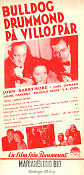 Bulldog Drummond på villospår 1937 poster John Barrymore John Howard Louis King