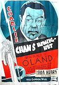 Charlie Chans hemlighet 1936 poster Warner Oland Charlie Chan