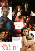 Color of Night 1994 poster Bruce Willis Jane March Ruben Blades