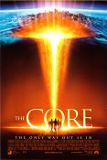 The Core 2003 poster Aaron Eckhart Hilary Swank Delroy Lindo Jon Amiel