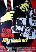 Cosa Nostra An Arch Enemy of FBI 1967 poster Efrem Zimbalist Telly Savalas Maffia Poliser