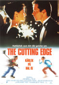 The Cutting Edge 1992 poster DB Sweeney Moira Kelly Roy Dotrice Paul Michael Glaser Vintersport