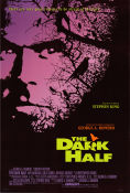 The Dark Half 1993 poster Timothy Hutton Amy Madigan Michael Rooker George A Romero Text: Stephen King