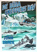 De döda skeppens hav 1955 poster John Derek