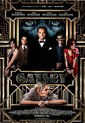 Den store Gatsby 2013 poster Leonardo DiCaprio Carey Mulligan Joel Edgerton Baz Luhrmann