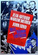 Det hände i Berlin 1948 poster Jean Arthur Marlene Dietrich John Lund Billy Wilder