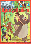 Djungelboken 1968 poster Baloo