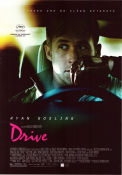 Drive 2011 poster Ryan Gosling Carey Mulligan Bryan Cranston Albert Brooks Oscar Isaac Nicolas Winding Refn Bilar och racing