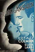 Dubbelgångaren 1933 poster Ronald Colman Elissa Landi Richard Wallace