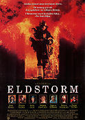 Eldstorm 1991 poster Kurt Russell Robert De Niro Rebecca de Mornay Ron Howard Brand