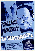 En hederspascha 1937 poster Wallace Beery Una Merkel J Walter Ruben