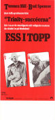 Ess i topp 1968 poster Terence Hill Bud Spencer Eli Wallach Giuseppe Colizzi Gambling