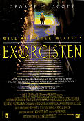 Exorcisten 3 1990 poster George C Scott Ed Flanders Brad Dourif William Peter Blatty