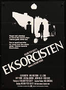 Exorcisten 1973 poster Max von Sydow Ellen Burstyn Linda Blair William Friedkin Religion