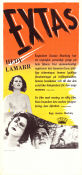 Extas 1933 poster Hedy Lamarr Aribert Mog Zvonimir Rogoz Gustav Machaty Filmen från: Austria