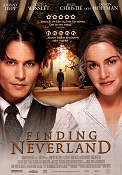 Finding Neverland 2004 poster Johnny Depp Kate Winslet Julie Christie Dustin Hoffman Marc Forster Hitta mer: Peter Pan