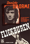 Flickburen 1949 poster Daniele Delorme Maurice Cloche Damer