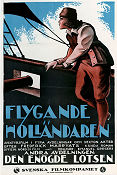 Flygande Holländaren 1919 poster Carlo Wieth Inger Nybo Emanuel Gregers Danmark