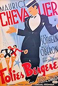 Folies Bergere 1935 poster Marucie Chevalier Ann Sothern Roy del Ruth
