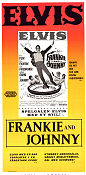 Frankie and Johnny 1966 poster Elvis Presley Donna Douglas Frederick De Cordova Gambling