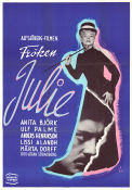 Fröken Julie 1951 poster Anita Björk Ulf Palme Märta Dorff Alf Sjöberg Text: August Strindberg