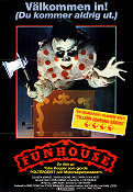 The Funhouse 1983 poster Elizabeth Berridge Tobe Hooper