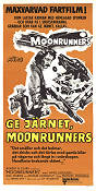 Ge järnet Moonrunners 1975 poster James Mitchum Kiel Martin Arthur Hunnicutt Gy Waldron Bilar och racing
