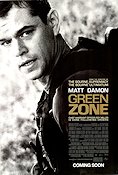 The Green Zone 2010 poster Matt Damon Jason Isaacs Greg Kinnear Paul Greengrass
