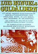 Guldåldern 1930 poster Gaston Modot Luis Bunuel