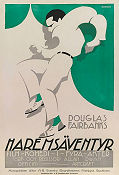 Haremsäventyr 1918 poster Douglas Fairbanks Pauline Curley Allan Dwan