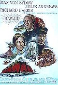 Hawaii 1966 poster Max von Sydow Julie Andrews