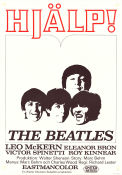 Hjälp! 1965 poster Beatles John Lennon Paul McCartney George Harrison Leo McKern Eleanor Bron Victor Spinetti Roy Kinnear Richard Lester Rock och pop Musikaler