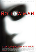 Hollow Man 2000 poster Elisabeth Shue Kevin Bacon Josh Brolin Paul Verhoeven