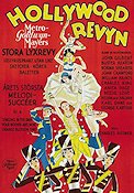 Hollywoodrevyn 1929 poster John Gilbert Buster Keaton