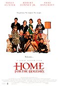 Home For the Holidays 1995 poster Holly Hunter Robert Downey Jr Anne Bancroft Jodie Foster