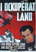 I ockuperat land 1944 poster Clive Brooks Krig