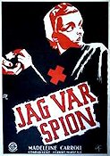 Jag var spion 1934 poster Madeleine Carroll Jag var spion 1934 poster Madeleine Carroll