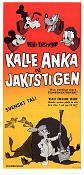 Kalle Anka på jaktstigen 1965 poster Kalle Anka Donald Duck