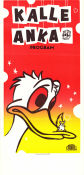 Kalle Anka program 1959 poster Kalle Anka Donald Duck