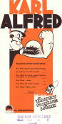 Karl-Alfred 1933 poster Jack Mercer Dave Fleischer Animerat