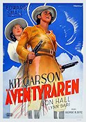 Kit Carson äventyraren 1940 poster Jon Hall Lynn Bari
