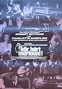 Kör hårt Marlowe 1976 poster Robert Mitchum Text: Raymond Chandler