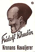 Kronans kavaljerer 1930 poster Fridolf Rhudin