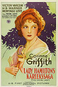 Lady Hamiltons kärlekssaga 1928 poster Corrine Griffith Frank Lloyd