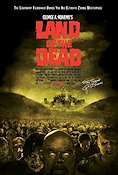Land of the Dead 2005 poster John Leguizamo Asia Argento Simon Baker George A Romero