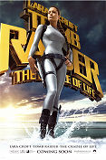Lara Croft Tomb Raider The Cradle of Life 2003 poster Angelina Jolie Gerard Butler Chris Barrie Jan de Bont