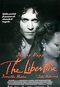 The Libertine 2004 poster Johnny Depp Samantha Morton John Malkovich Laurence Dunmore