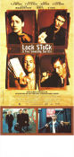 Lock Stock and Two Smoking Barrels 1998 poster Vinnie Jones Jason Flemyng Rick Moran Jason Statham Sting Guy Ritchie
