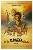 Mad Max Beyond Thunderdome 1985 poster Mel Gibson Tina Turner Affischkonstnär: Richard Amsel Filmen från: Australia