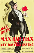 Max har flax 1924 poster Max Linder Vilma Banky